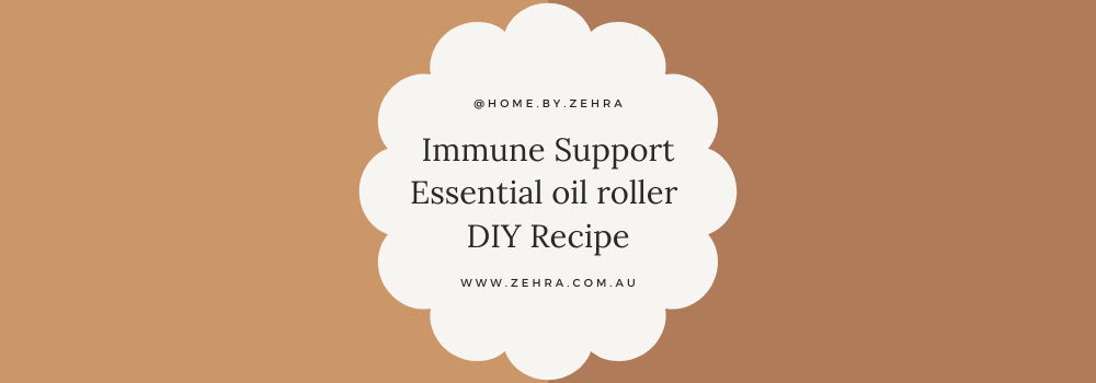 Immune Support Essential oil roller DIY recipe