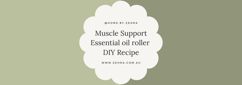 Muscle Support Essential Oil Roller DIY Recipe